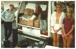 Image of Ritchie Family on Sabbatical